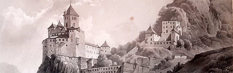 castello in una stampa 1800